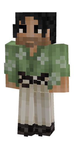 Black skin: body, front render