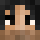 Black skin: face render