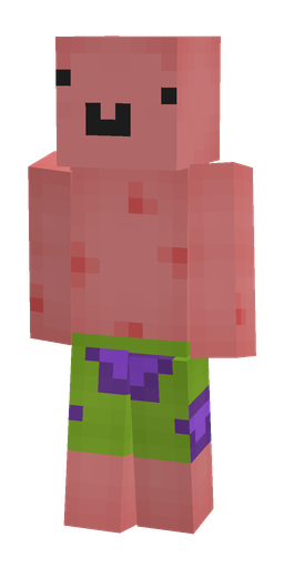 Green skin: body, front render