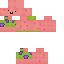 Green skin: raw texture render