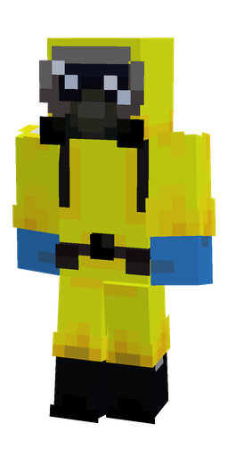 Black skin: body, front render