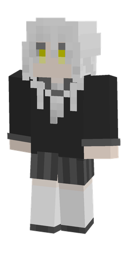 Black skin: body, front render