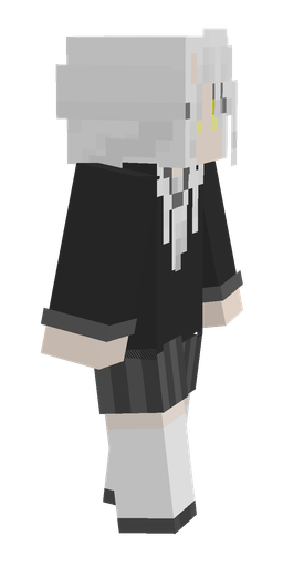 Black skin: body, right side render