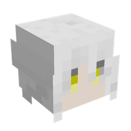 Black skin: head render