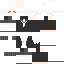 Black skin: raw texture render