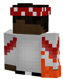 Black skin: bust render