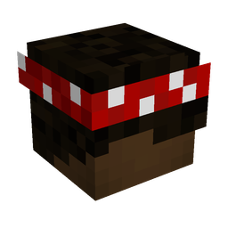 Black skin: head render
