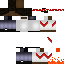 Black skin: raw texture render