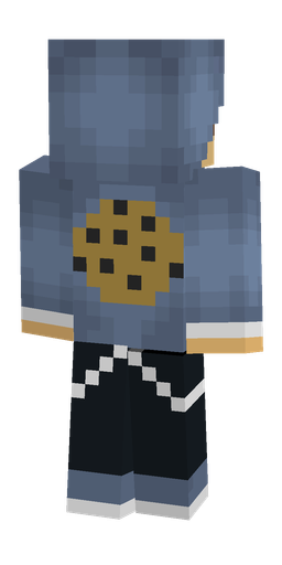 Black skin: body, back render