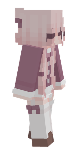 Pink skin: body, right side render