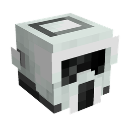 Black skin: head render