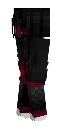 Black skin: body, left side render