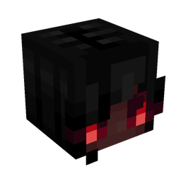 Black skin: head render