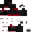 Black skin: raw texture render