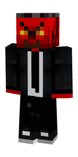 Black skin: body, front render