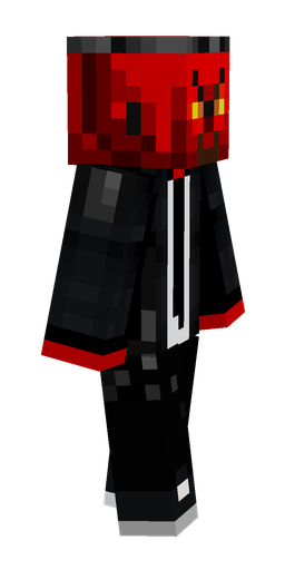 Black skin: body, right side render