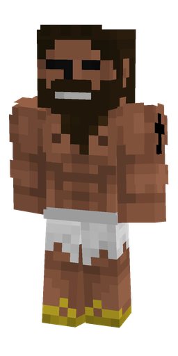 Black skin: body, front render