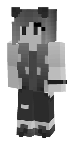 Black skin: body, front render