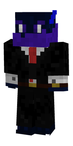 Black skin: body, front render