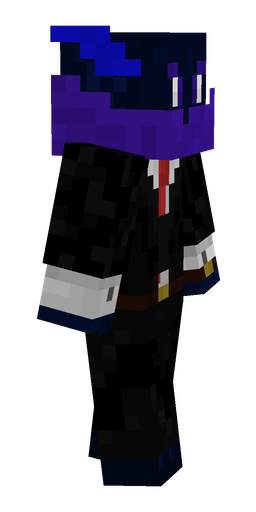 Black skin: body, right side render