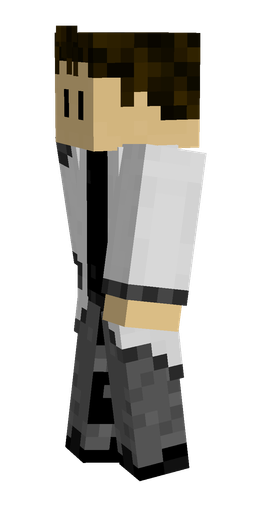 Black skin: body, left side render