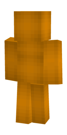 Brown skin: body, back render