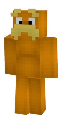 Brown skin: body, front render
