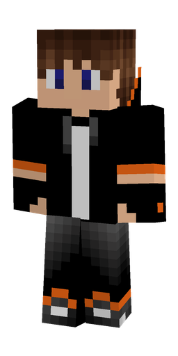 Black skin: body, front render