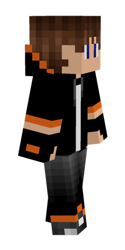 Black skin: body, right side render