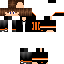 Black skin: raw texture render