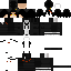 Black skin: raw texture render