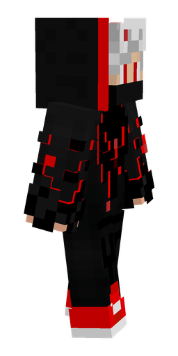 Black skin: body, right side render