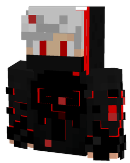 Black skin: bust render