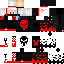 Black skin: raw texture render