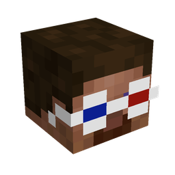 Blue skin: head render