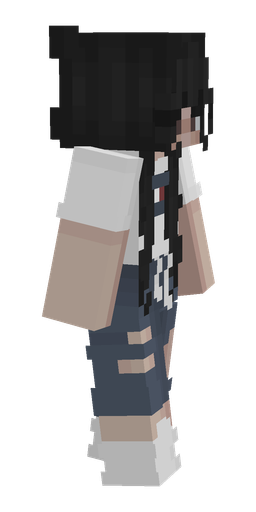Black skin: body, right side render