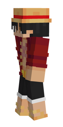 Black skin: body, left side render