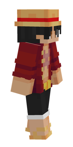Black skin: body, right side render