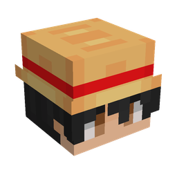 Black skin: head render