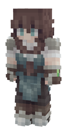 Gray skin: body, front render