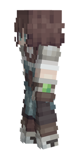 Gray skin: body, left side render