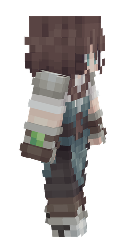 Gray skin: body, right side render