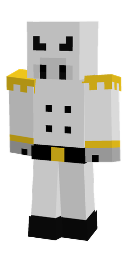 Black skin: body, front render