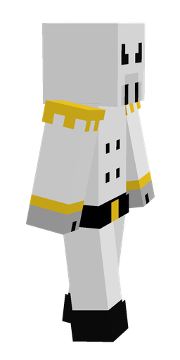 Black skin: body, right side render