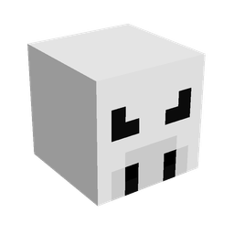 Black skin: head render