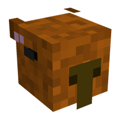 Black skin: head render