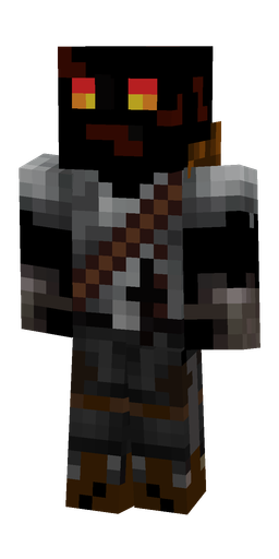 Black skin: body, front render