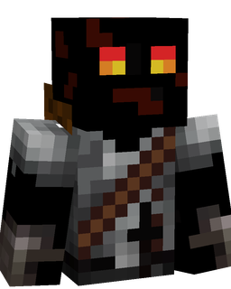 Black skin: bust render
