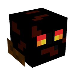 Black skin: head render