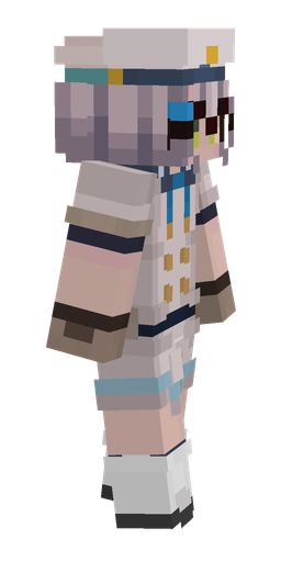 Gray skin: body, right side render